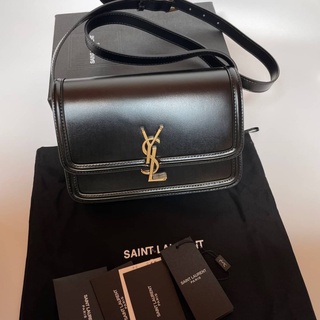 #saintlaurent #solferino #crossbody สีดำ Size 22.5cm