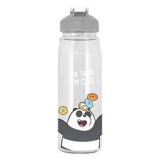 อุปกรณ์จัดเก็บในครัว ขวดน้ำ PETG 0.95 ลิตร KECH WE BARE BEARS สีเทา