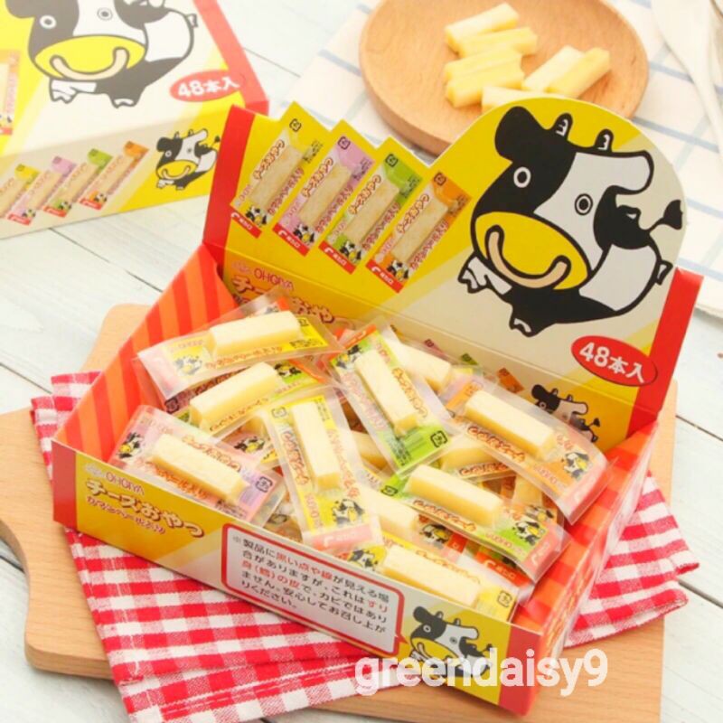 OHGIYA(ชีสนมฮอกไกโด) เสริมสร้างพัฒนาการเด็กด้วยชีสแท่ง camembert cheese oyatsu