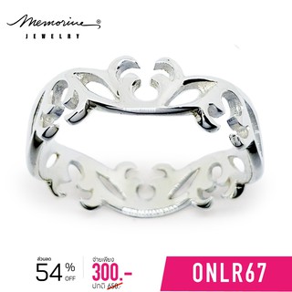 Memorine Jewelry แหวนเงินแท้ 925 : ONLR67