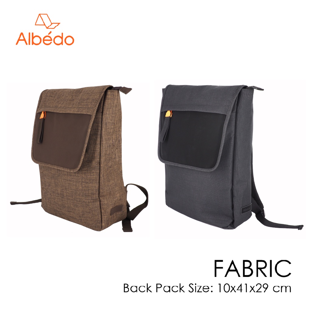 [Albedo] FABRIC BACK PACK  กระเป๋าเป้/กระเป๋าสะพายหลัง รุ่น FABRIC 7 - FB70599/FB70579