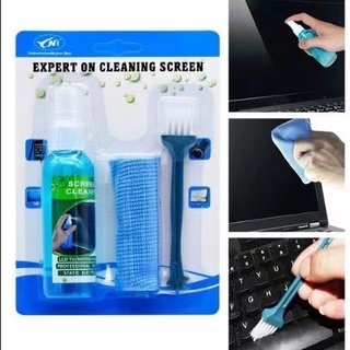 Cleaner Kit 3 In 1 LCD Screen Computer Monitor Plasma TV Laptop Tablet Cleaning