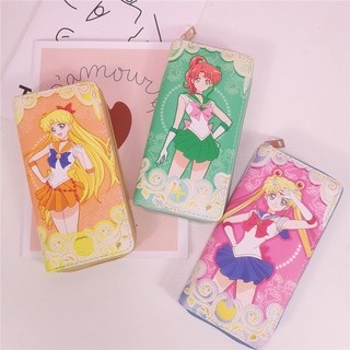 [พร้อมส่ง] กระเป๋าสตางค์ ลาย เซเลอร์มูน Sailor Moon