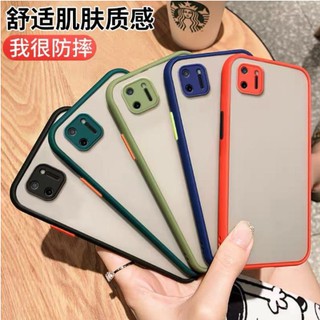 [ส่งจากไทย] Case Realme C11 2021 เคสโทรศัพท์ เรียวมี เคสกันกระแทก ปุ่มสีผิวด้าน กันรอยกล้อง ขอบนิ่มหลังแข็ง