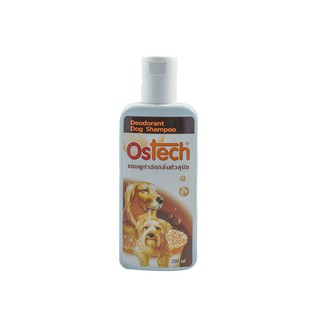 Ostech ออสเทค แชมพู สำหรับสุนัข สูตรกำจัดกลิ่นตัว ขนาด 200 ml.