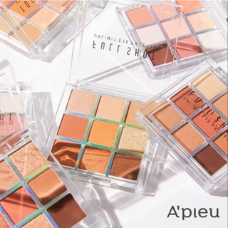 🤩🎨NEW Apieu Full Shot Unlimt Eye Palette (2 สี)