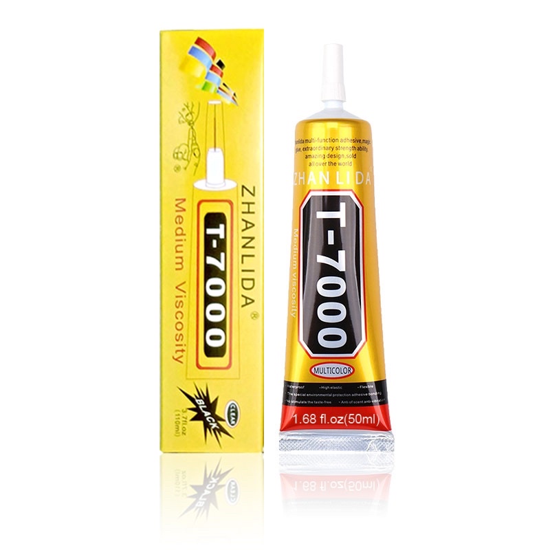 กาว t7000 t7000 50ml กาวข้างในสีดำ