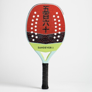 แร็คเกตเทนนิสชายหาด เทนนิสชายหาด ไม้เทนิส SANDEVER Beach Tennis Racket BTR 560 BL - Red