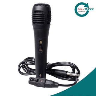 ไมค์พร้อมสาย ไมโครโฟน ร้องเพลง/พูด คาราโอเกะ Professional Dynamic Microphone