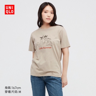 Uniqllo เสื้อยืดแขนสั้น พิมพ์ลายดิสนีย์ ความทรงจํา สําหรับผู้หญิง (UT) 447158 Uniqllo