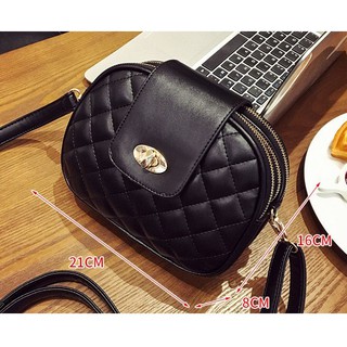 miumiubag(MI-P008)-L1กระเป๋าสะพายข้างลายตาข่าย