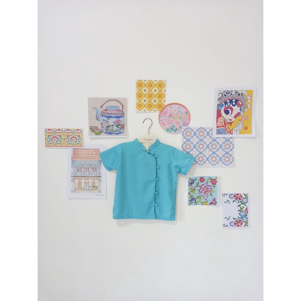 KEMEJA Yuri Qipao Shirt Tinydot - เสื้อ Qipao สําหรับผู้ชาย