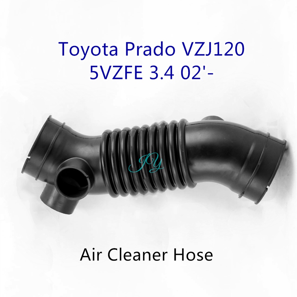 Toyota Land Cruiser Prado VZJ120 5VZFE 3.4 02- VZJ121 VZJ125 ท่อไอดีอากาศ ท่อทําความสะอาดอากาศ (1788