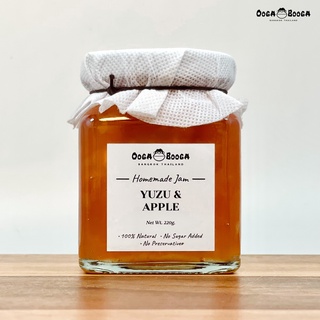 แยมผลไม้ รส ส้มยูสุและแอปเปิ้ล (Yuzu &amp; Apple Jam) เพื่อสุขภาพ สูตรไม่เติมน้ำตาล Ooga Booga Farm