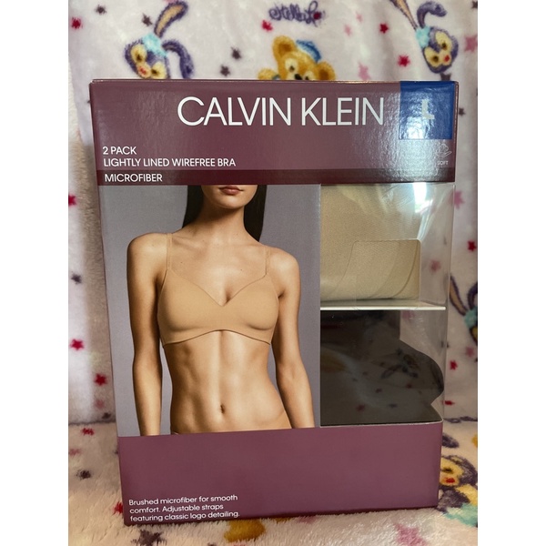 CALVIN KLEIN (Lightly lined wirefree bra)