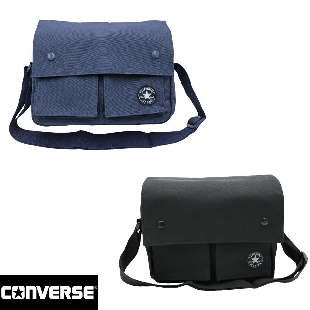 Converse Collection คอนเวิร์ส กระเป๋าสะพายข้าง Messenger Bag Pouchy 1261753BH2NAXX / 1261753AH2BKXX (990)