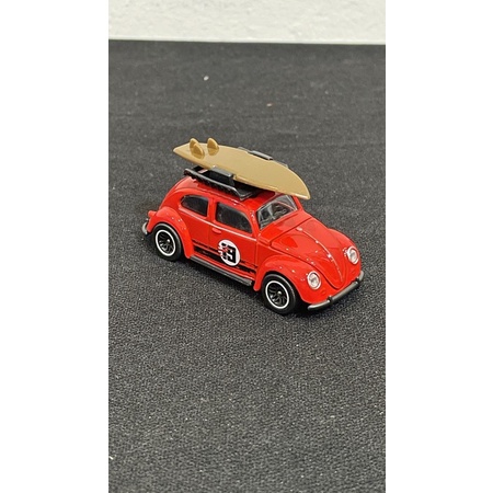 โมเดลรถเหล็กเต่าแดงล้อธรรมดาMJ1/64