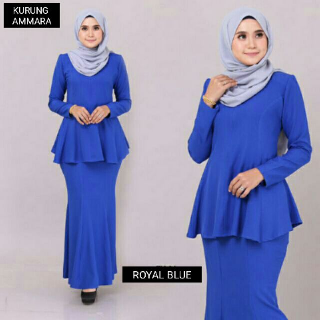 แอมโมเนีย ROYAL BLUE KURUNG