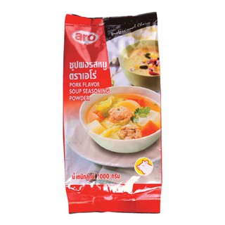 เอโร่ ซุปผงรสหมู 1000 กรัม Uro pork powder soup 1000 grams