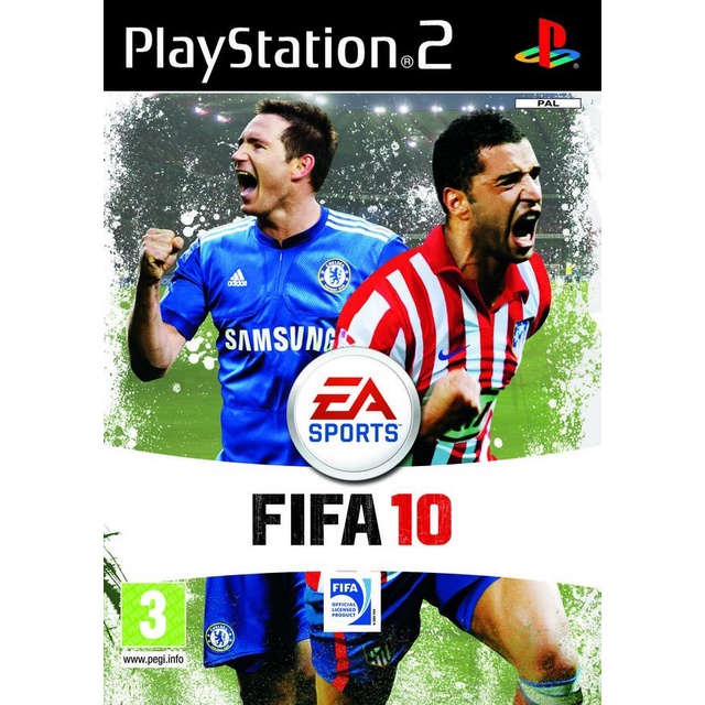 แผ่นเกมps2 FIFA 10 ps2 แผ่นไรท์ เพทู ฟีฟ่า10 fifa10 fifa2010 ps2 เกมฟุตบอล play2