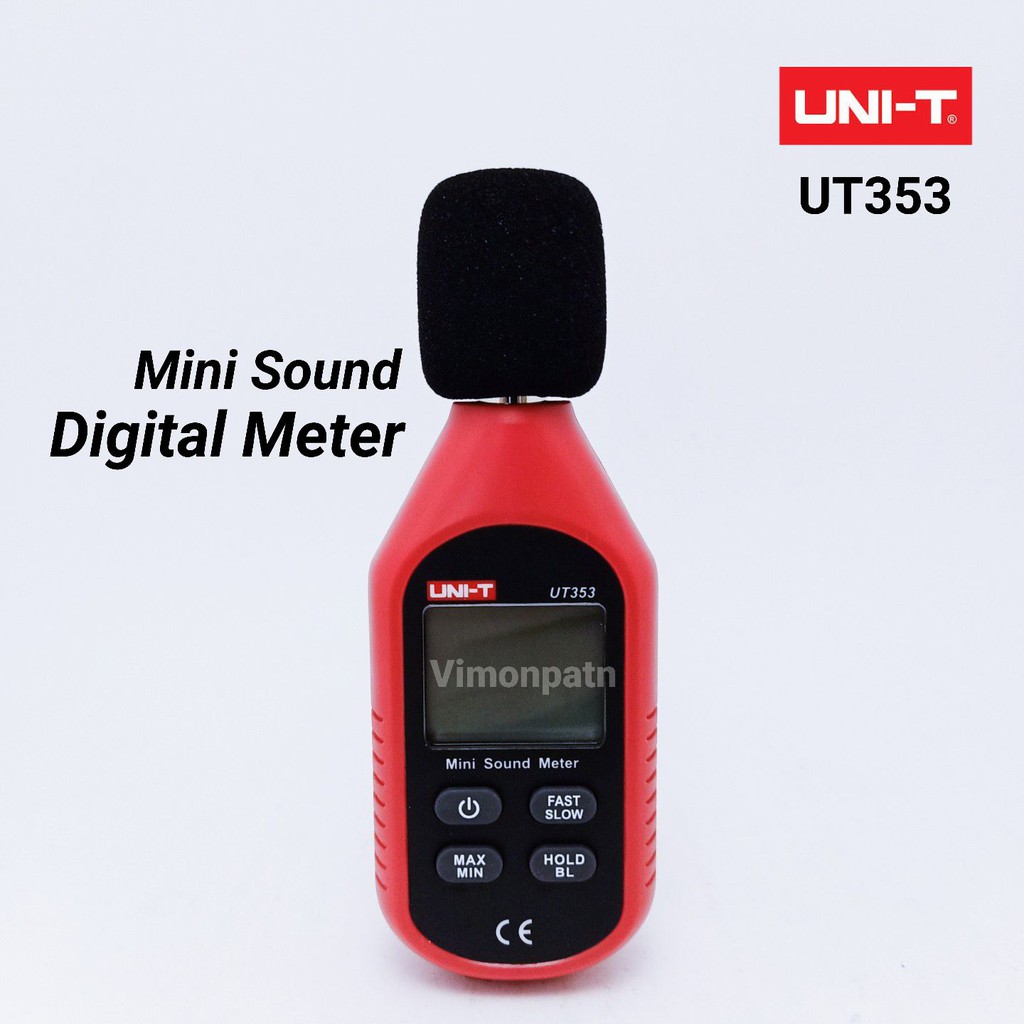 UNI-T UT353 เครื่องวัดระดับเสียงแบบดิจิตอล SOUND METER