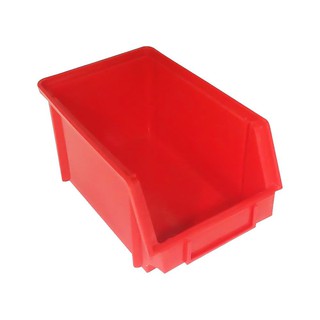 กล่องเครื่องมือพลาสติก DIY ขนาดกลาง 9 นิ้ว สีแดง TOOL STORAGE BIN REUNGWA MEDIUM 9” RED