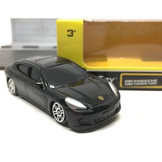 RMZ City Porsche Panamera Turbo - Black Color /scale 1/64 (3 inches) in Box
