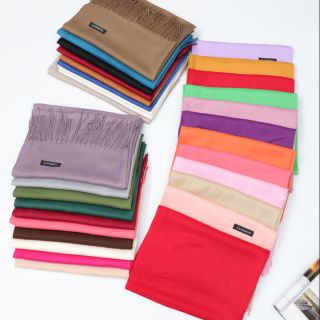 Cashmere scarf thick fashion shwal cotton Makapal Long Shawl for Women