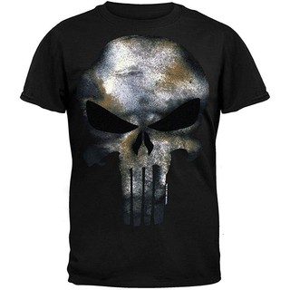 เสื้อยืดลายกราฟฟิก marvel the punisher