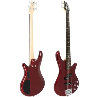 Proline PB200 PJ Bass Guitar กีตาร์เบส 4 สาย 22 เฟร็ต แบบ Active Precision Jazz (Red)