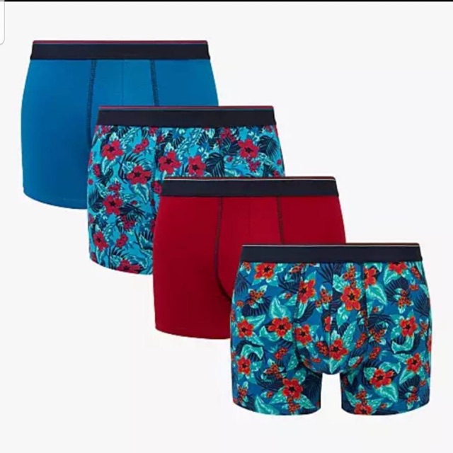 กางเกงใน boxxer ผ้าดีมาก คละสี เทียบไซส์ก่อนสั่งนะคะ