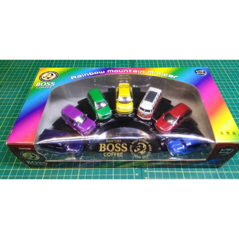 SUNTORY BOSS COFFEE Limited ของที่ระลึก JAPAN - Rainbow Mountain Minicar
