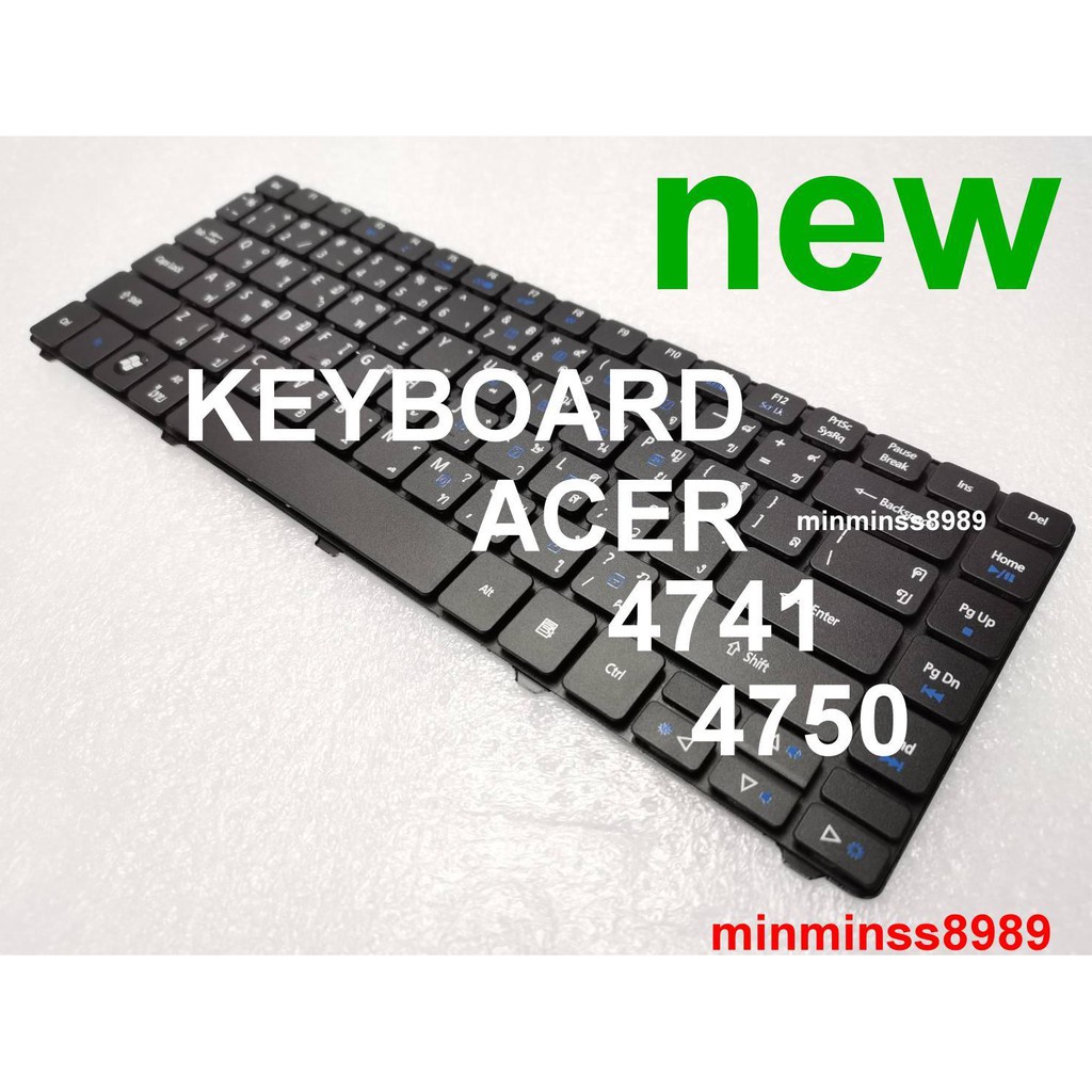 KEYBOARD ACER คีย์บอร์ด Aspire 4741 3810 4535 4743 4535 4736 4745 4750 ...
