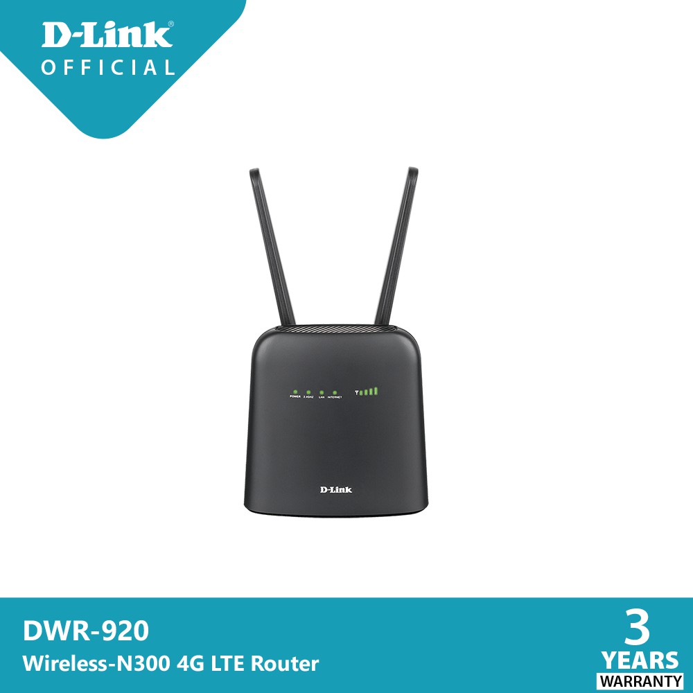 D-Link DWR-920 Wireless-N300 4G LTE Router