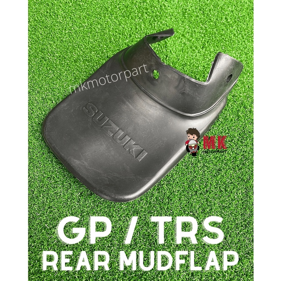 Rear Fender MUDFLAP Suzuki GP100 / GP125 / TRS118 , Getah Mud Flap Mudguard Belakang GP / TRS