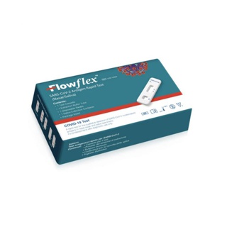 ชุดตรวจโควิด ATK Flowflex Nasal Swab ❤️พร้อมส่งจากร้านยา❤️ ตรวจโอมิครอนได้ดีที่สุด เก็บตัวอย่างนำ้ลายและจากช่องจมูก