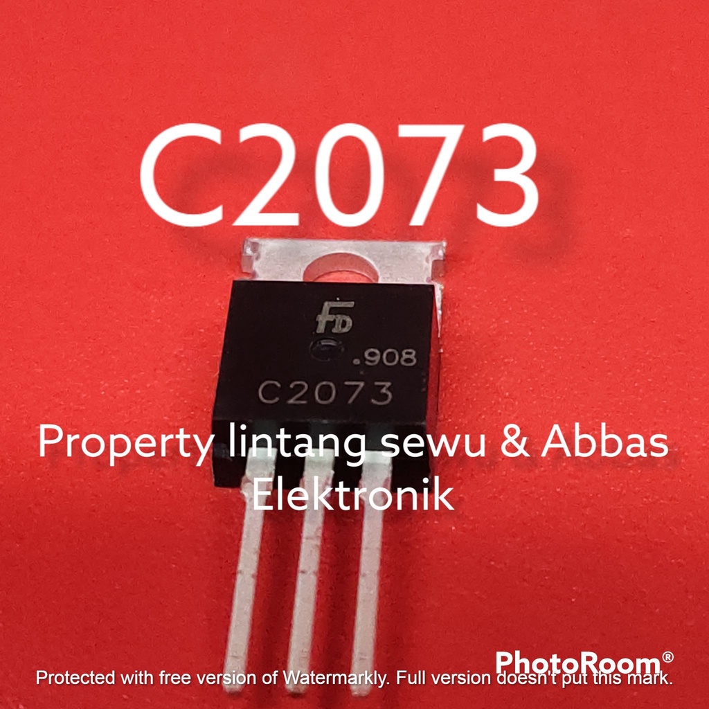 C2073 ทรานซิสเตอร์ C2073 C 2073