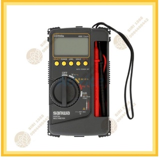 SANWA ดิจิตอลมัลติมิเตอร์ โอห์ม Digital Multimeter รุ่น CD800a