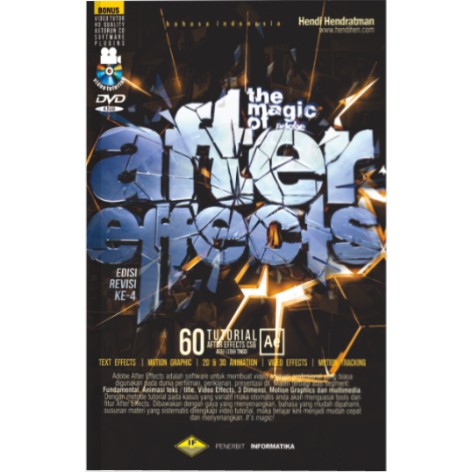 หนังสือเวทมนตร์ของ ADBE AFTER EFFECT ของ HENDRI HENDRATMAN