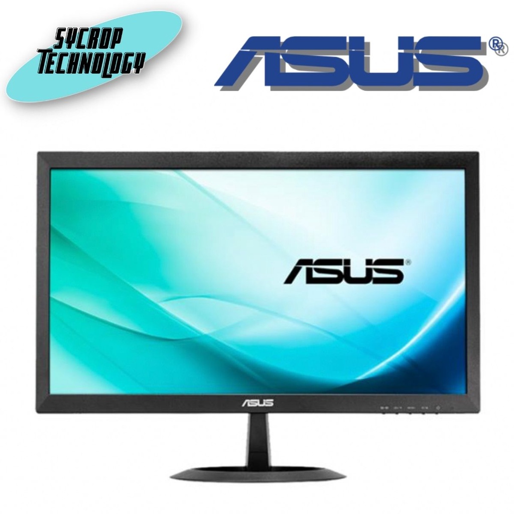 จอมอนิเตอร์ Asus 19.5" VX207DE TN WXGA Monitor 1366x768 60Hz 5ms VGA ประกันศูนย์