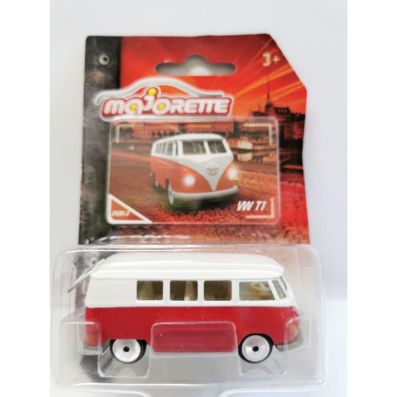 รถเหล็ก​ Majorette​ VW​ T1​ Red