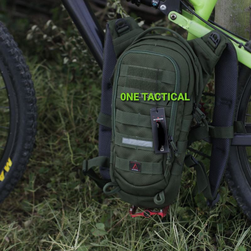 กองทัพจักรยาน Hydropack กระเป๋าตํารวจทหารกองทัพกระเป๋าเป้สะพายหลัง Gowes ลาย TNI