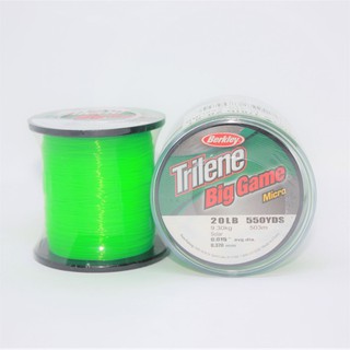 TRILENE Big Game 20LB เอ็นโหลดสีเขียวตอง