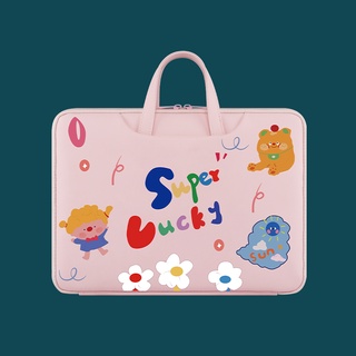 กระเป๋าโน๊ตบุค กระเป๋า Notebook ลายการ์ตูน กันน้ำ กันรอยขีดข่วน 13.3-14-15.6 นิ้ว