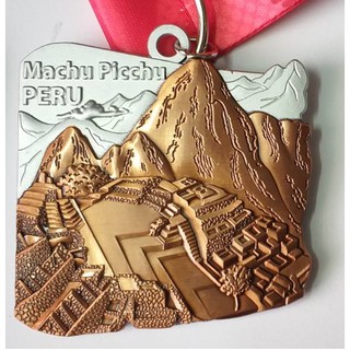 เมืองโบราณมาชูปิกชู (Machu Picchu) - Virtual run งานวิ่ง วิ่งเอง วิ่งแถวบ้าน เหรียญวิ่ง เหรียญรางวัล เหรียญสร้างแรงบันดา