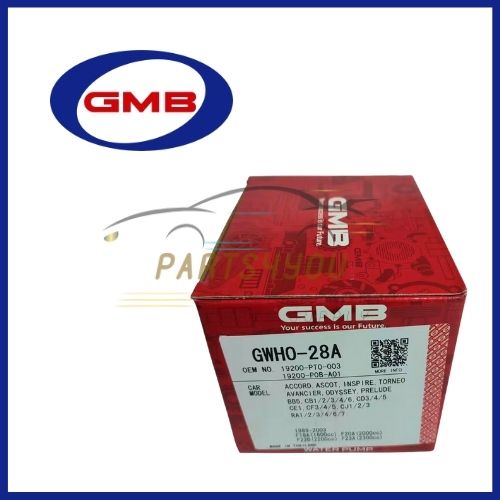 HONDA ACCORD SM4 SV4 S84 ODYSSEY RA1 / F18A F20A F22B F23A - (20T) น้ํา PumP GMB GWHO-28A