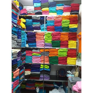 30 สี เสื้อยืด ช/ญ คอกลม สีพื้น cotton100% ราคาส่งจากโรงงาน ถูก และ คุ้มค่า