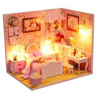 บ้านตุ๊กตา DIY Dollhouse diy hut S-007