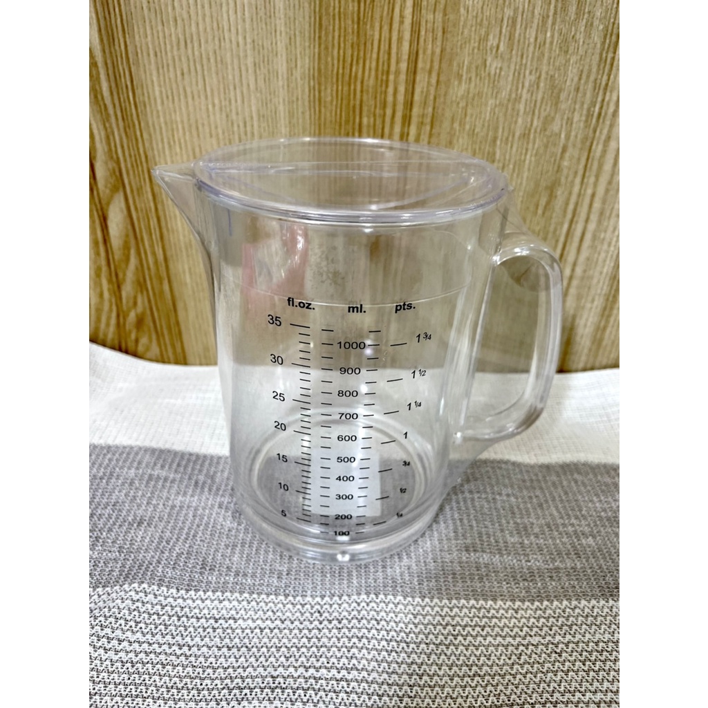 เหยือกน้ำพลาสติก PS ใส่ขนาด 1ลิตร หรือ 1000 ml