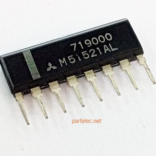 M51521 (IC8P-IC-Dual AF Preamp)